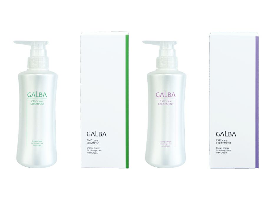 オススメセット】ガルバ　ＣＭＣケアシャンプー　400mL（ボトル）＆ガルバ　ＣＭＣケアトリートメント　400mL（ボトル）