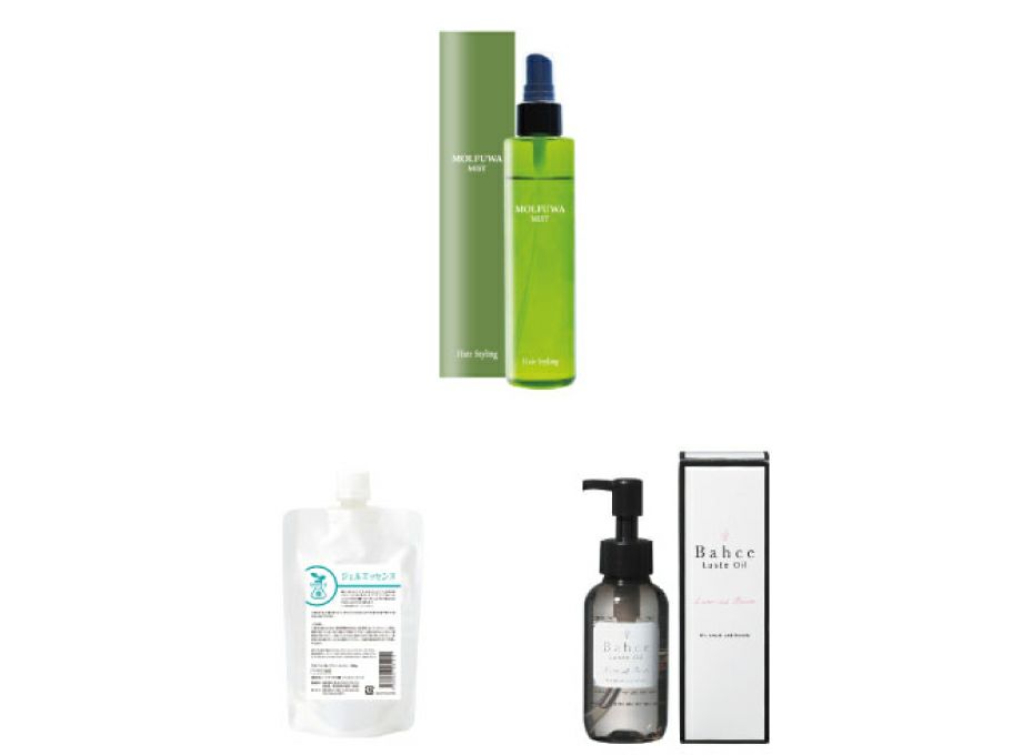 【オススメセット】お湯落ちスタイリングセット　ジェルエッセンス＜200g＞＆モルフワミスト　150ｍL＆Bahce Luste Oil　バフチェ ラステオイル【100ｍL】